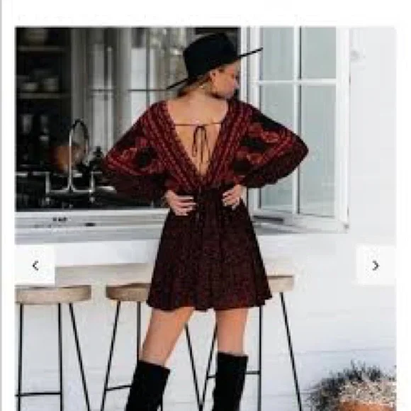 NWOT Vici Stunning Surrounding boho dress - Picture 4 of 6